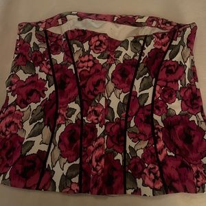 white house black market bustier